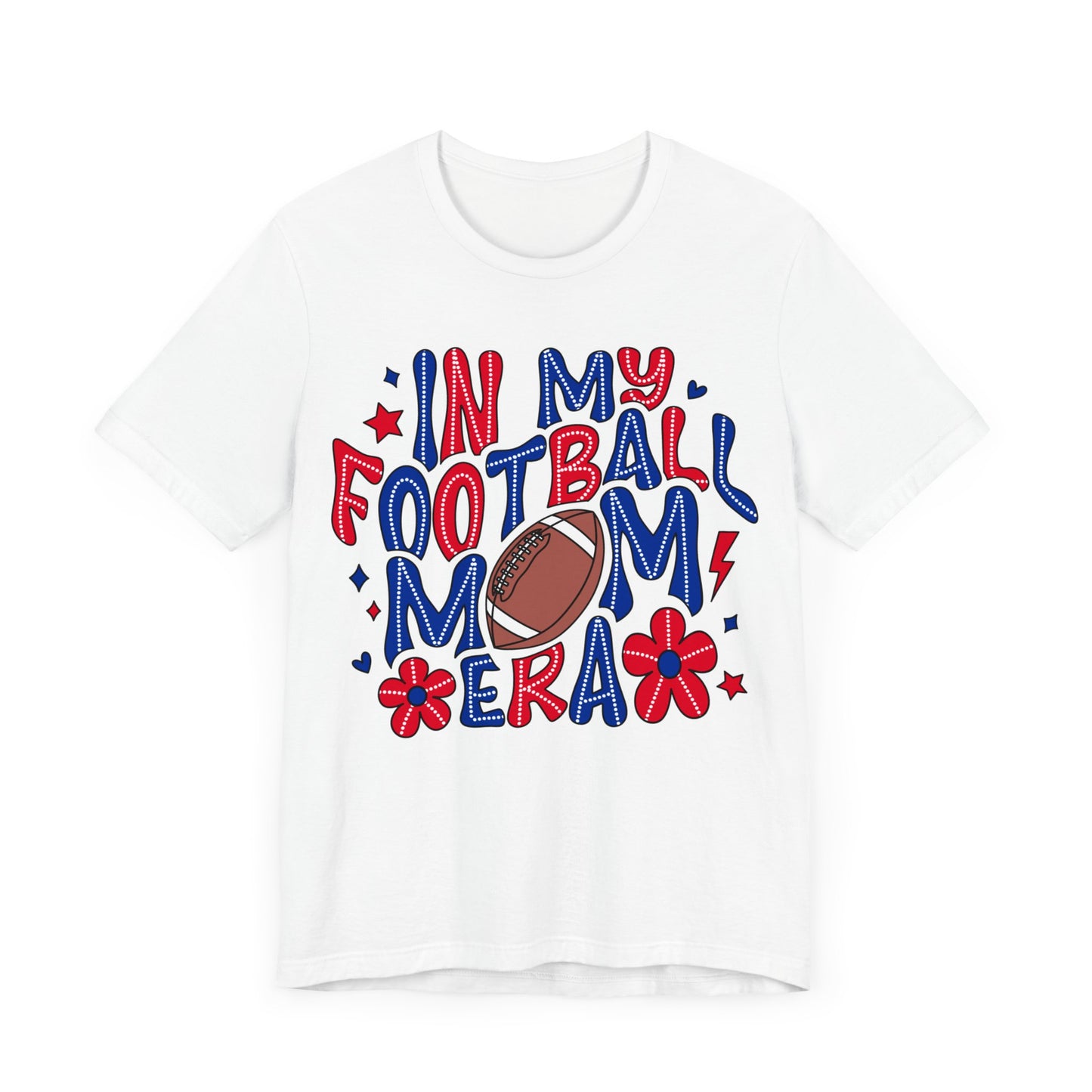 Football Mom ERA Unisex Jersey Short Sleeve Tee