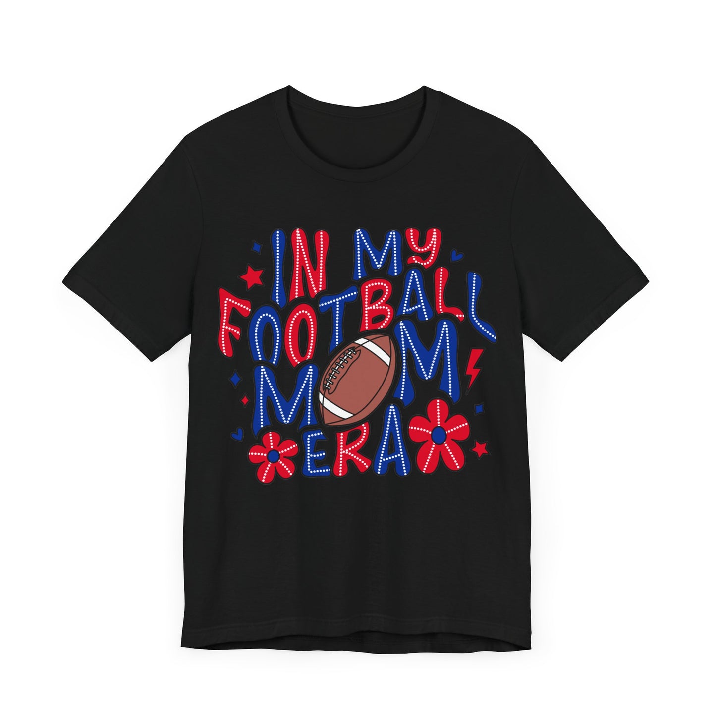Football Mom ERA Unisex Jersey Short Sleeve Tee