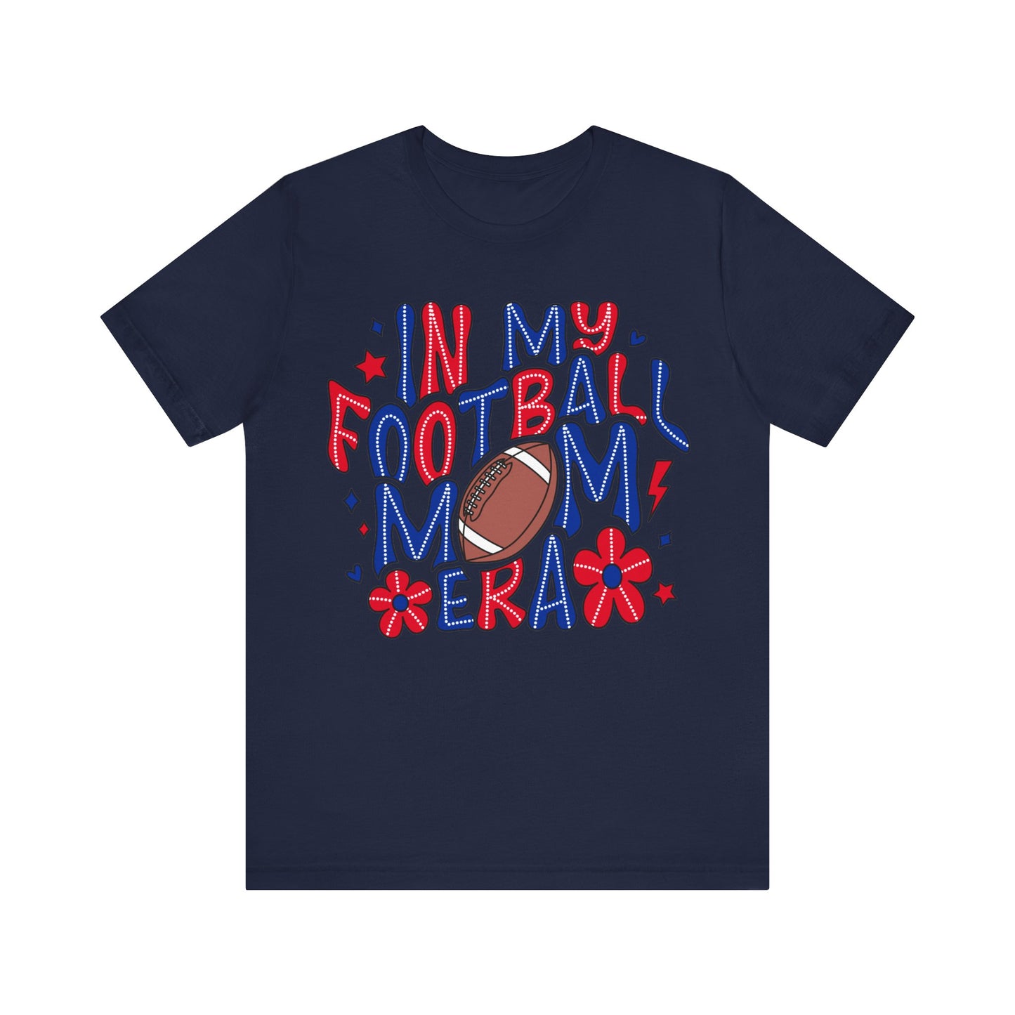 Football Mom ERA Unisex Jersey Short Sleeve Tee