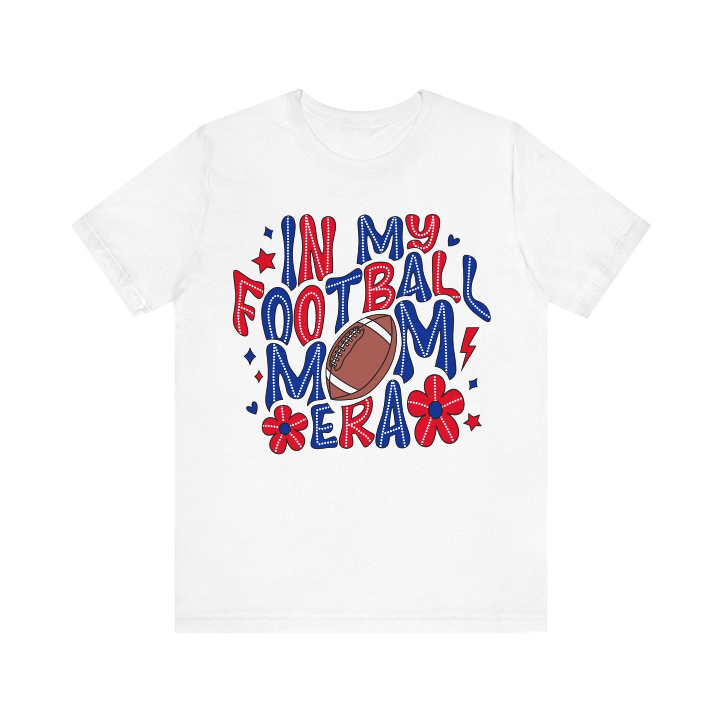 Football Mom ERA Unisex Jersey Short Sleeve Tee