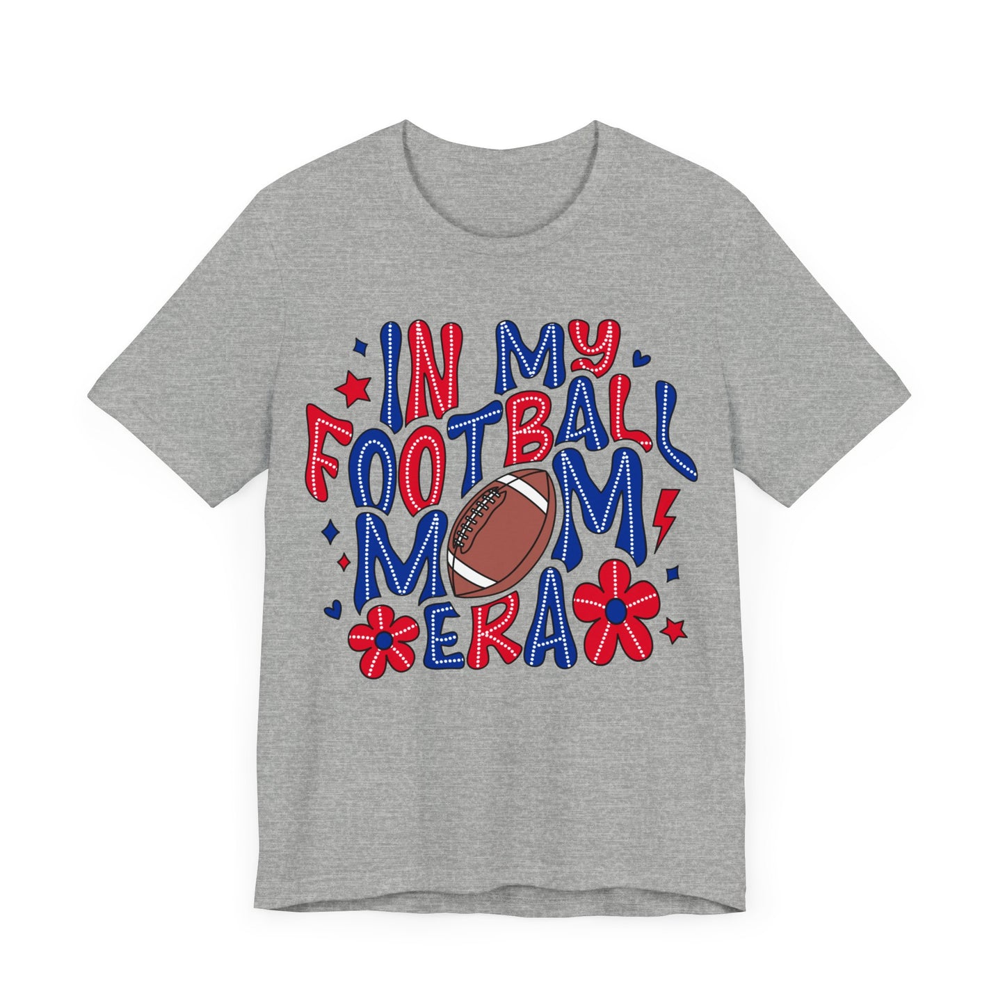 Football Mom ERA Unisex Jersey Short Sleeve Tee