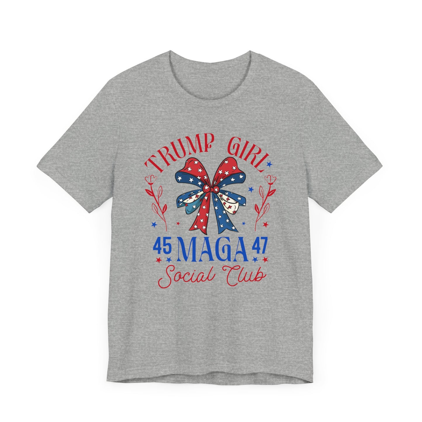 Trump Girl  MEGA 45 47Unisex Jersey Short Sleeve Tee