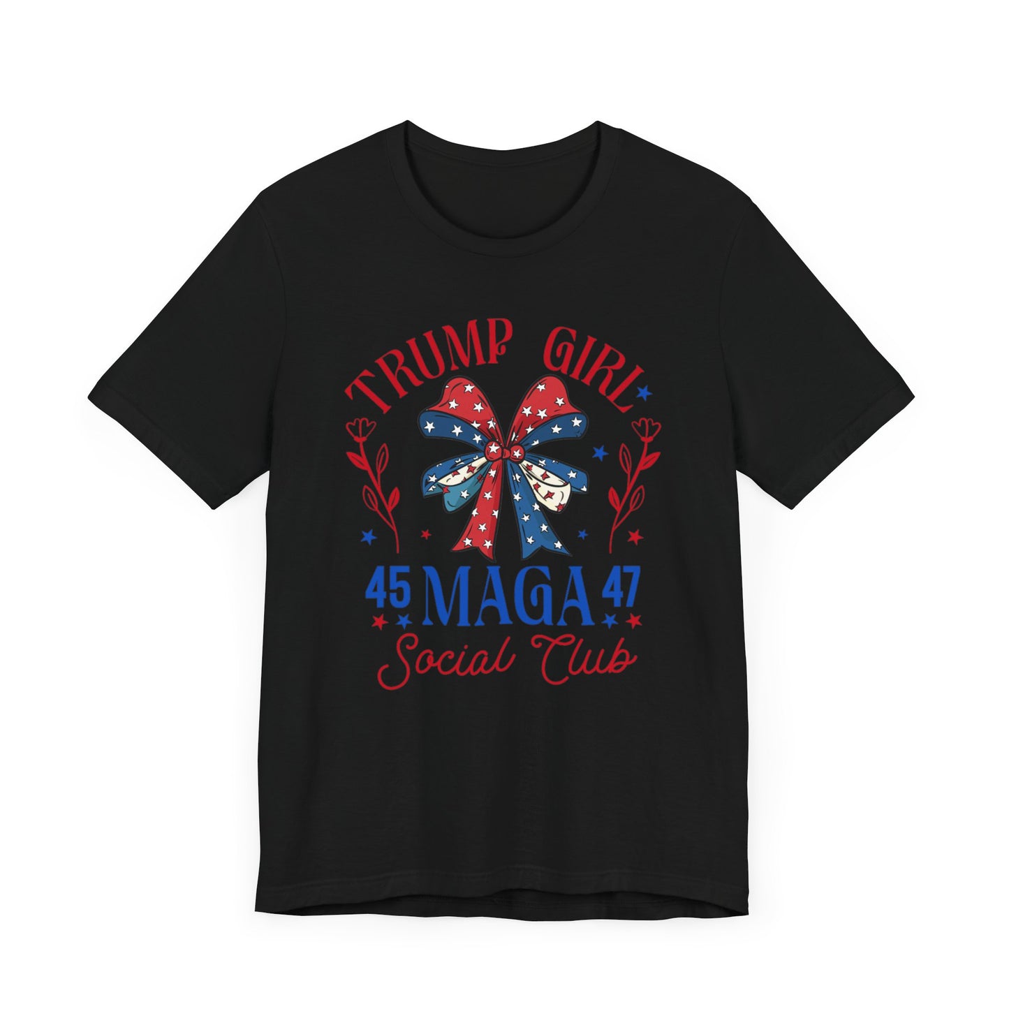 Trump Girl  MEGA 45 47Unisex Jersey Short Sleeve Tee