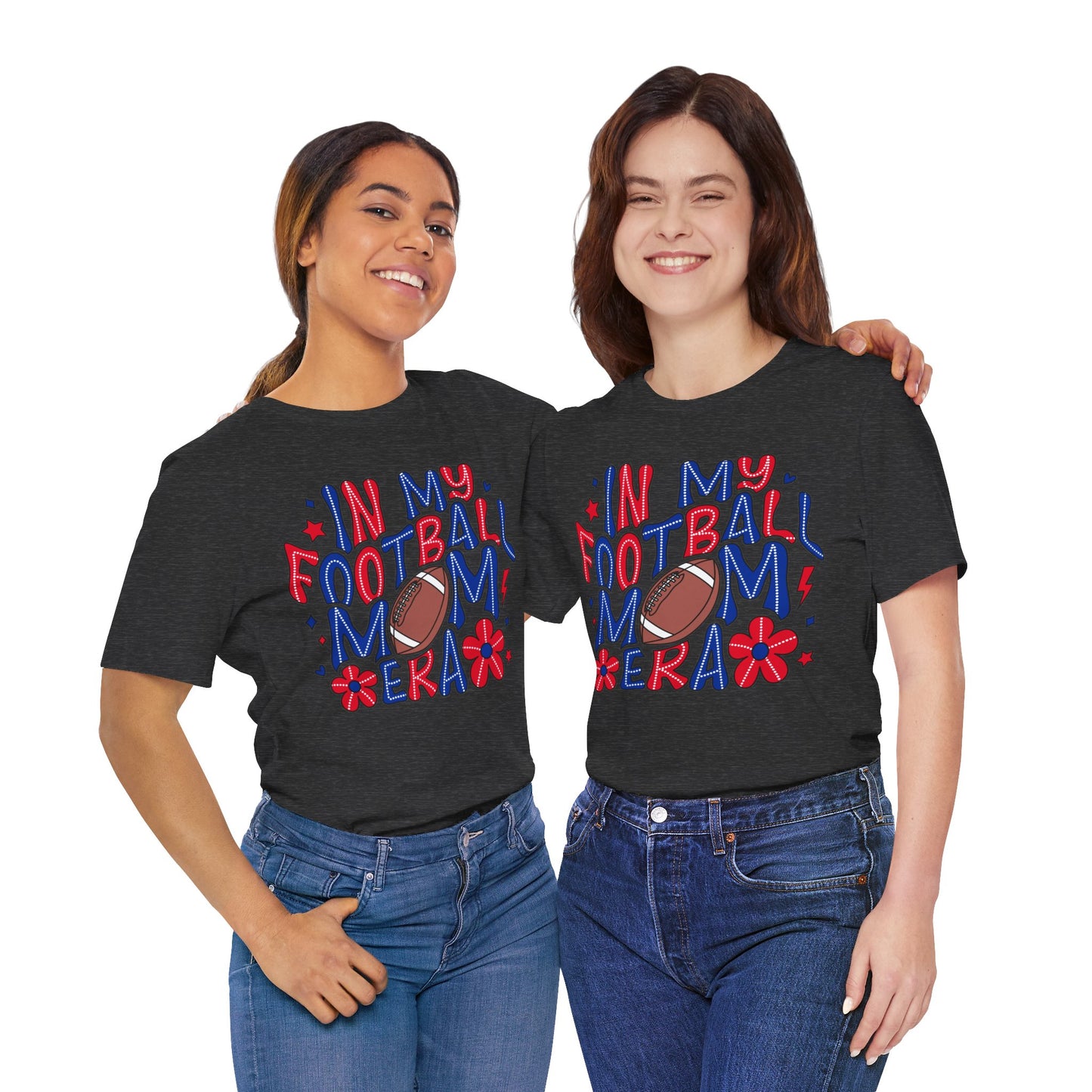 Football Mom ERA Unisex Jersey Short Sleeve Tee
