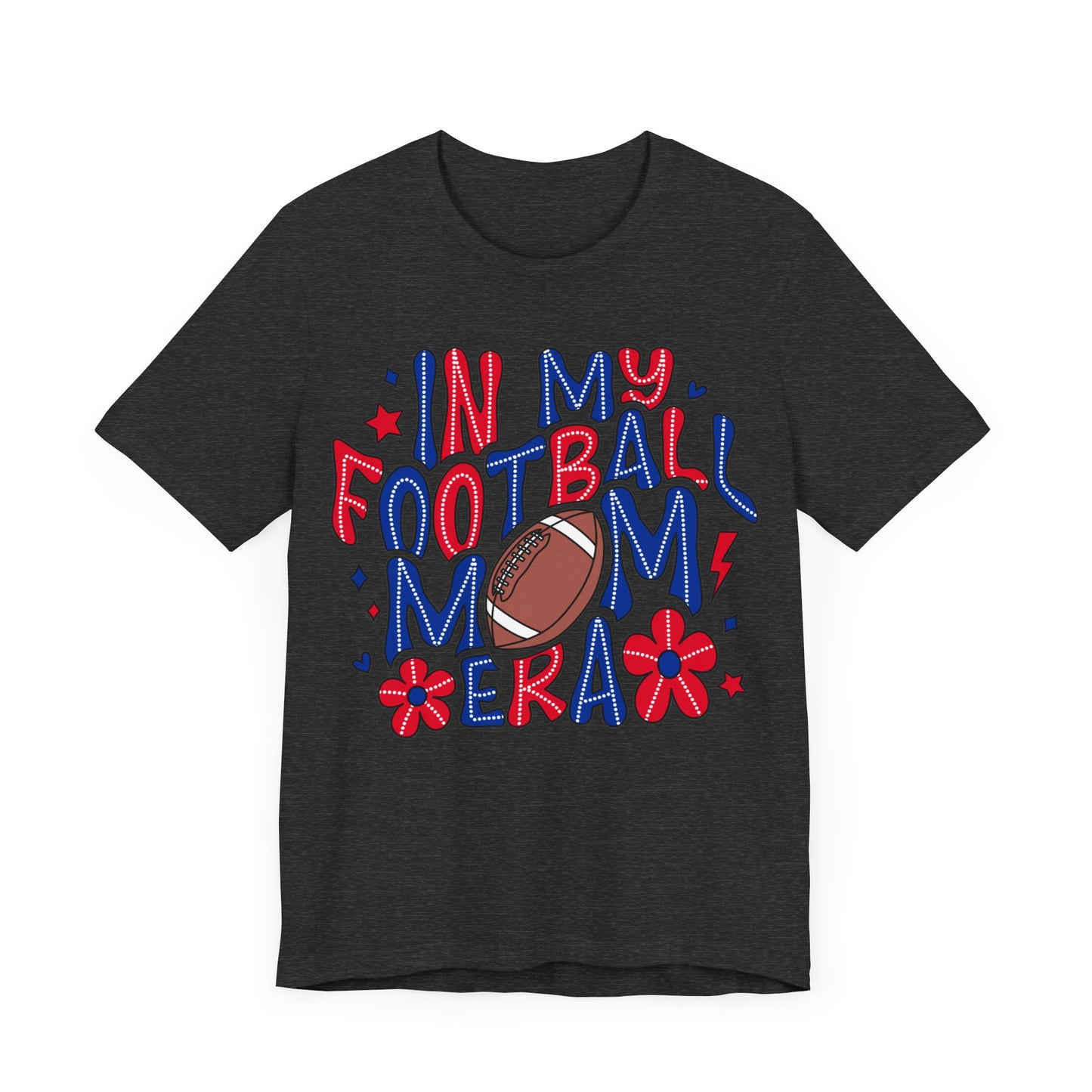 Football Mom ERA Unisex Jersey Short Sleeve Tee