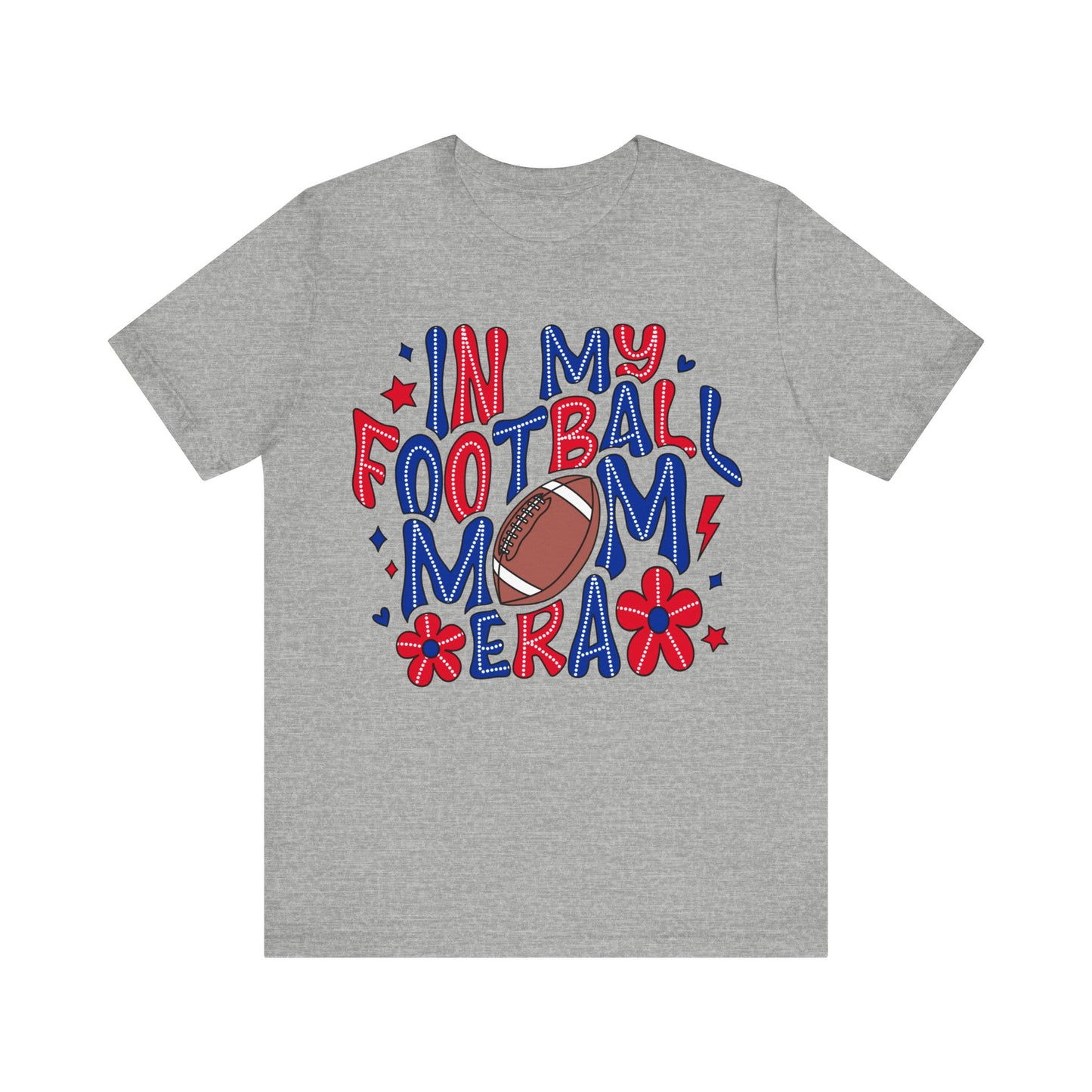 Football Mom ERA Unisex Jersey Short Sleeve Tee