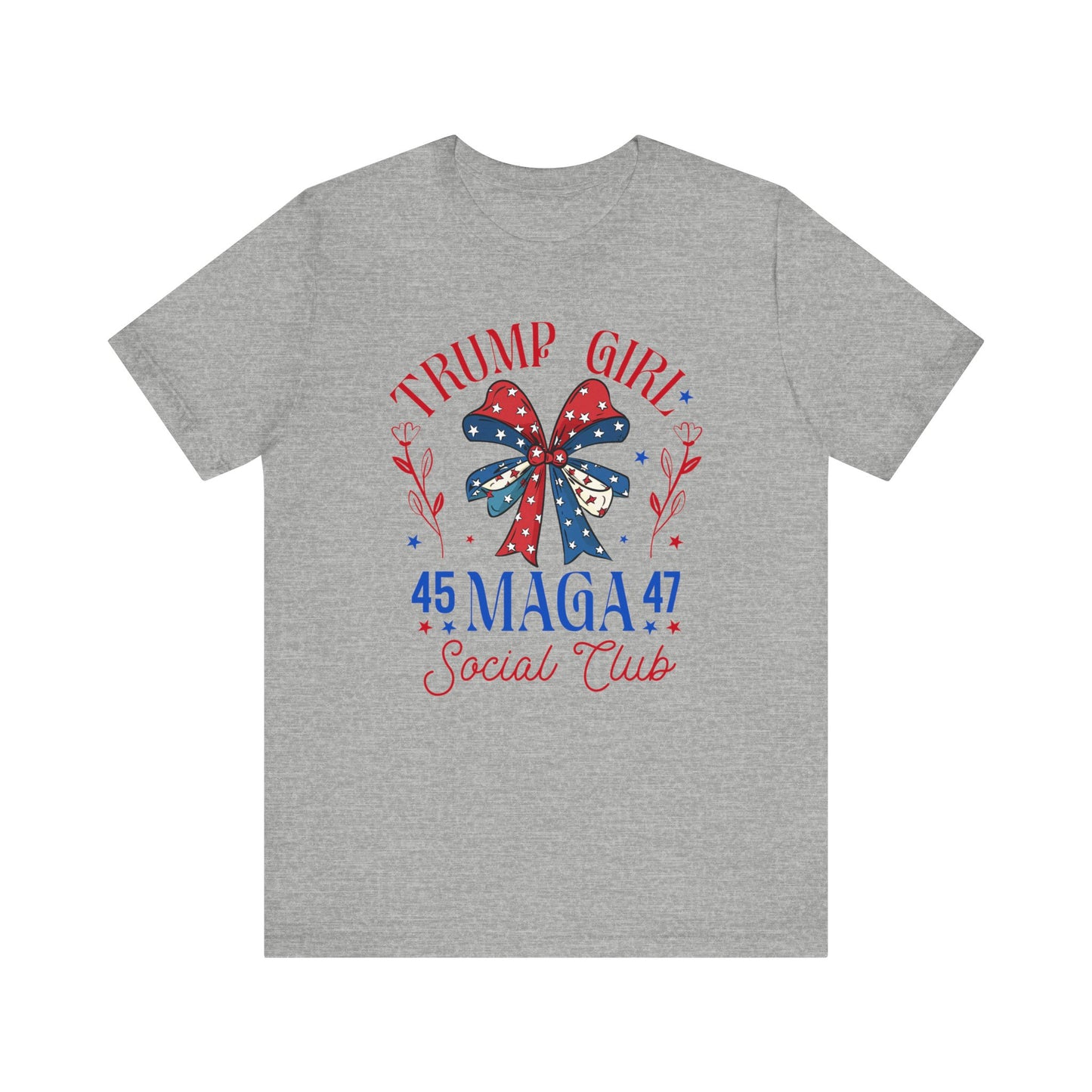 Trump Girl  MEGA 45 47Unisex Jersey Short Sleeve Tee
