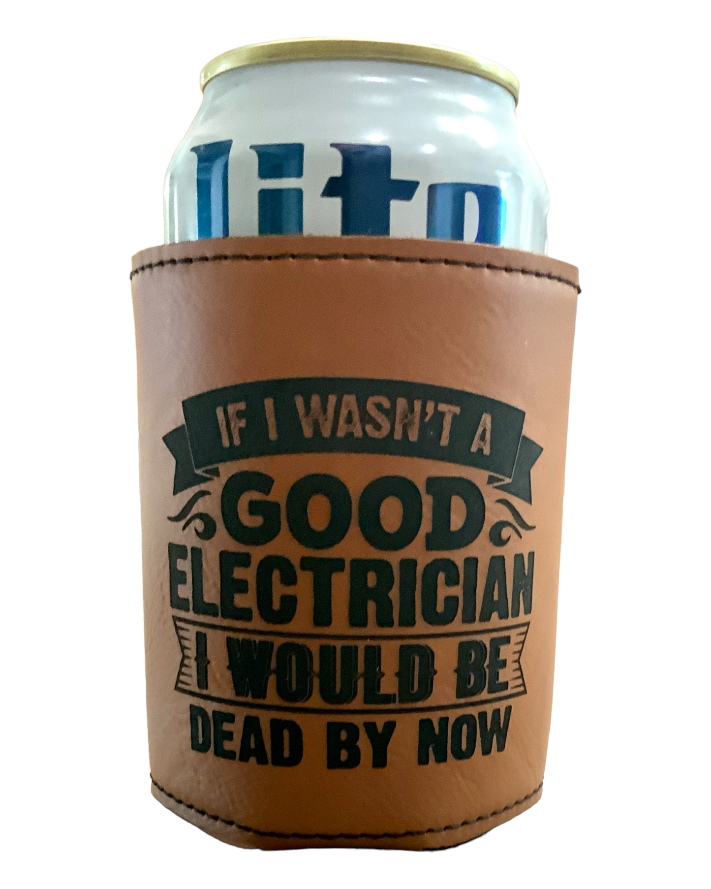Electrician’s Leatherette Koozie